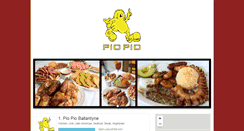 Desktop Screenshot of piopiocharlotte.com